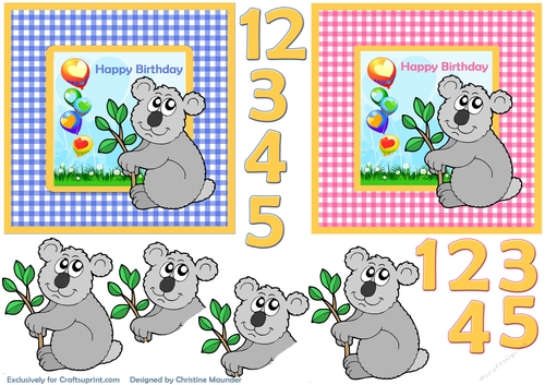 Happy Birthday - Koala