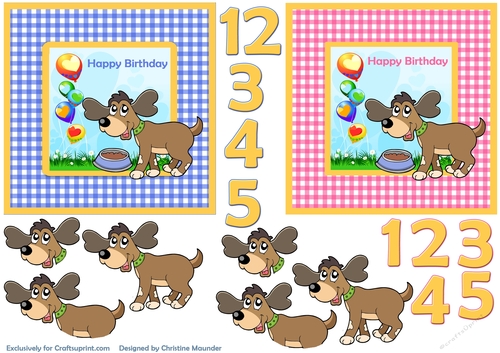 Happy Birthday - Puppy