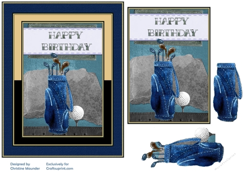 Golf - Happy Birthday