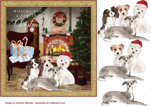 Doggie Friends Christmas