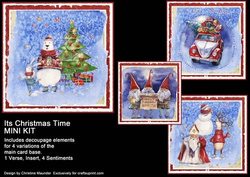 Its Christmas Time -  Mini Kit