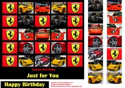 Ferrari Collage No. 3