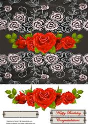 Red Roses and Lace