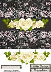 White Roses and Lace