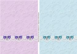 Lace and Ribbons - Backing Sheet