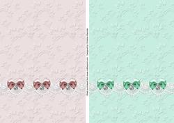 Lace and Ribbon Backing Sheets
