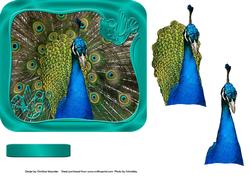 Peacock Decoupage