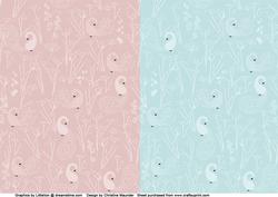 Swans Backing Sheet