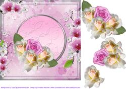 Roses and Cherry Blossoms