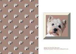 Westie Backing Sheet
