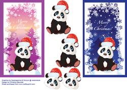 Merry Christmas Panda