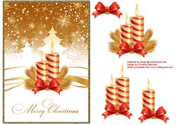 Merry Christmas Candles