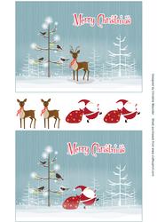 Christmas Santa and Reindeer
