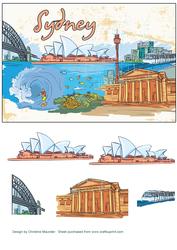 Sydney Watercolour Sketch