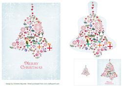 Christmas Bell and Gift Card