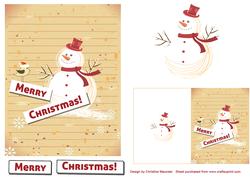Snowman Christmas