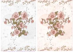 Floral Vintage Backing Sheets