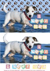 Jack Russell I Love You