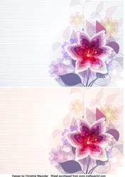 Floral Background Sheets
