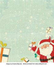 Christmas Santa Background