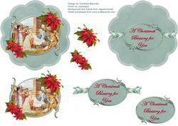 Cd Christmas Decoration - Christmas Blessing