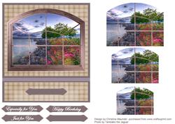 By the Seaside Through the Window