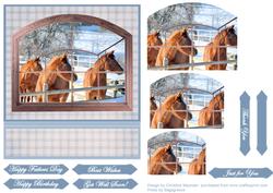 Horses Through the Window