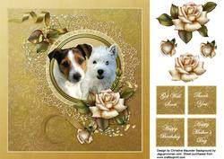 Jack Russel and Westie - Special Request