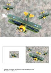 Green Aeroplanes Background