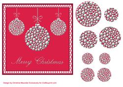 Christmas Diamond Bauble