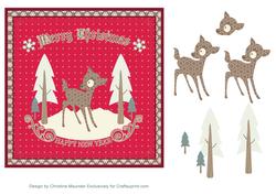 Cute Christmas Deer