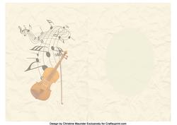 Music Instrument - Violin Insert