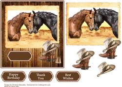 Western Horse Duo