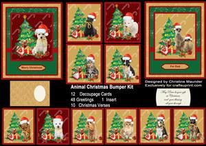 Christmas Animal Bumper Kit