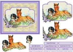 Foal and Puppy