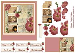 Vintage Floral and Music