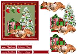 Christmas Cat and Mouse