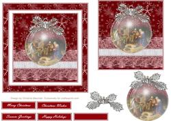 Christmas Bauble Nativity Scene 2