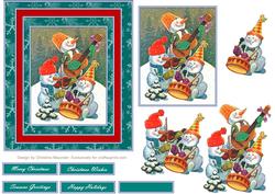 Christmas Snowman Band
