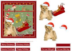 Christmas with Lion Cub