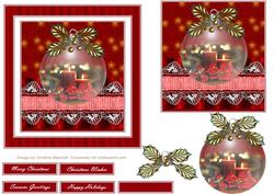 Christmas Bauble Candles