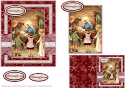 Christmas Children Nativity Scene