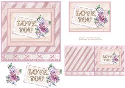 Love You - Floral