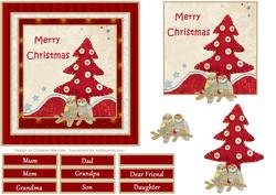 Christmas Tree and Owls