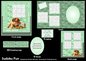 Sudoku Fun - Cute Dog