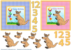 Happy Birthday - Kangaroo