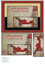 Best Dad - Vintage Car