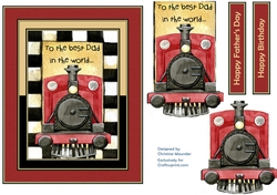 Best Dad - Steam Train