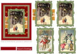 3 in 1 Christmas - Vintage Children