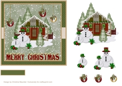Merry Christmas Snowmen